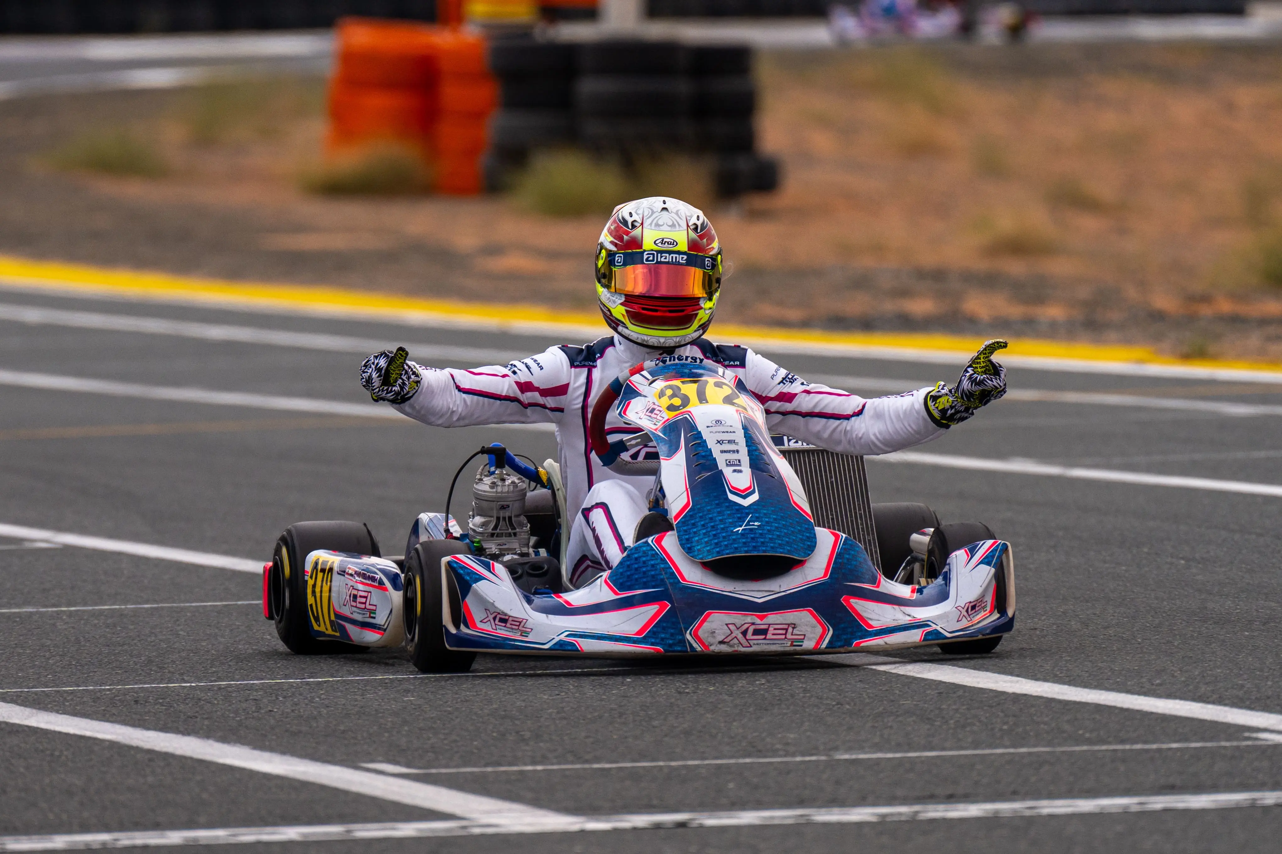Live streaming of motorsport event with multiple camera angles and production