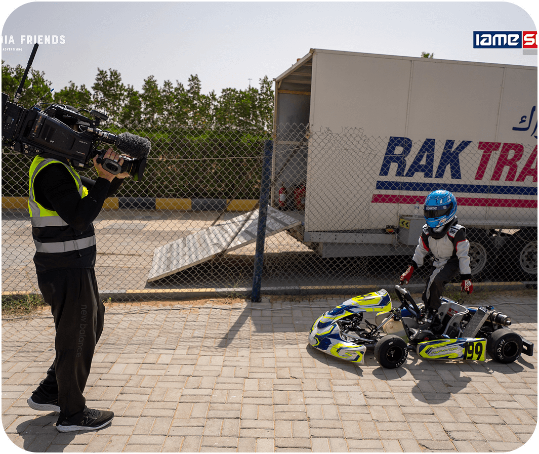 Behind the scenes of motorsport media coverage - Media Friends team at work